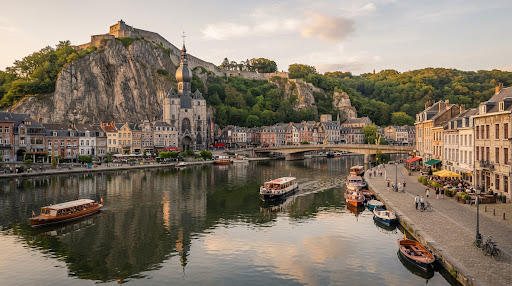 Dinant, Citadel and Meuse River